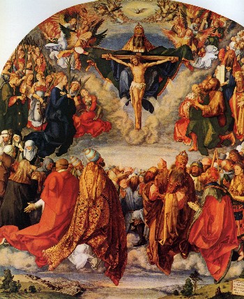 Alberto Durero. Adoraci de la Santssima Trinitat.