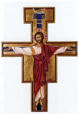 Crist a la creu. Monestir de les Benedictines de la Nativitat de N.S.J.C. (Madrid).