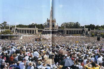 Cova de Ira, beatificaci de Francisco i Jacinta, 13.05.2000.