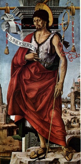 Francesco del Cossa. San Juan Bautista.